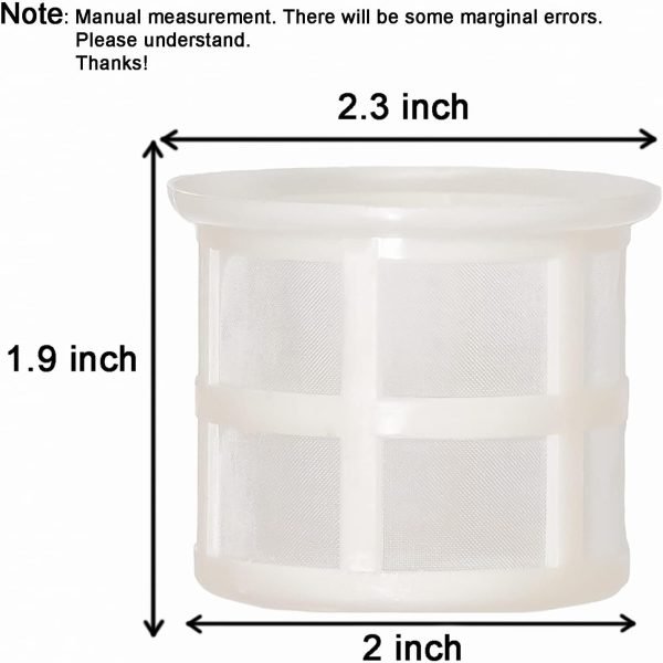 Generator Fuel Tank Filter Strainer Cup Replacement 0H1326 For Predator 6500W 8HP 13HP 420cc, Champion Gasoline Generator Parts Fit Generac GP5500, Briggs & Stratton Honda GX390 Generator - Image 5