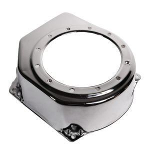 Chrome Recoil Fan Cover Shroud Housing for Predator 212 hemi Coleman B200R CT200U BT200X Mini Bike, KT196 Go Kart Baja Hisun Tillotson Clone 196cc Engine Honda GX160 GX200