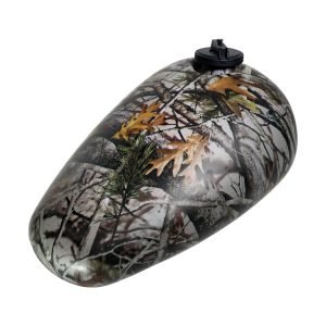 Real Gas Fuel Tank for Coleman CT200UEX Axis M200 Hisun HS200-3 Fake Tank Replacement 196cc Mini bike (Camouflage)