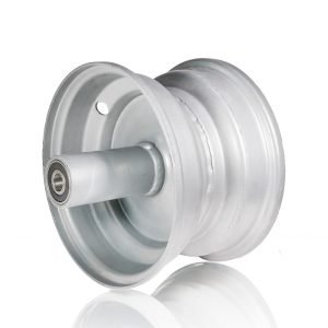 6'' Wheel Rim for Coleman CT100U CC100X 98cc Mini Bike(Silver, Front Rim)