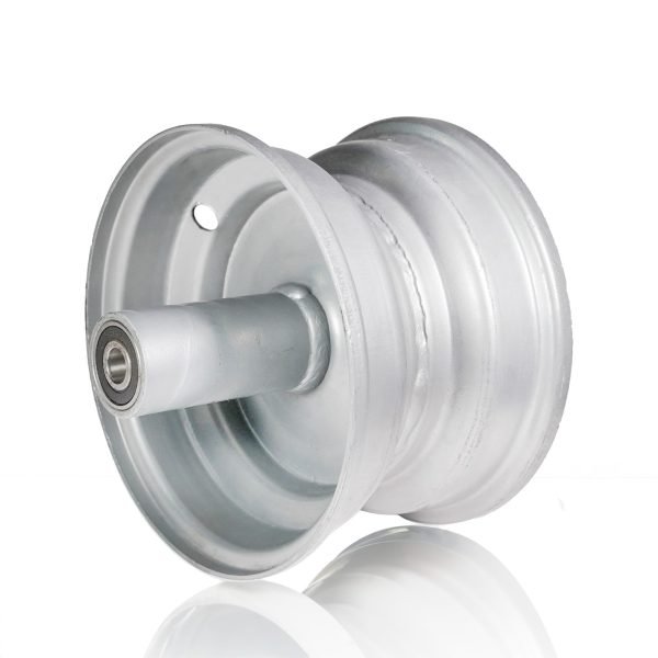 6'' Wheel Rim for Coleman CT100U CC100X 98cc Mini Bike(Silver, Front Rim)