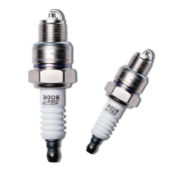 2 Racing Spark Plug For FRP GMB100, Coleman CT100U CC100X Mini bike, Predator 79cc Engine, CK100 SK100 Go kart, Massimo MB100, E5TC E6TC E6RC (2 pack)