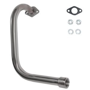 pipe w/ 1'' female thread left long for Coleman CT100U CC100X 98cc, For FRP GMB100 Mini Bike Predator 79cc 3HP Engine, Massimo MB100 79cc Mini Bike, 154F 3.0 hp Engine Parts