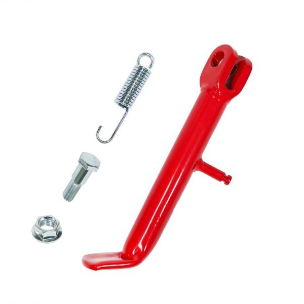 Mini Bike Kickstand w/Spring for Coleman CT200U CT200U-EX BT200X CT200U-EXR Axis M200 212cc 196cc 200cc 6.5hp Powersports Mini Bike Parts (Red)