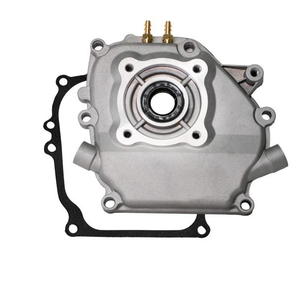 Crankcase Side Cover w/Pulse Fitting for Predator 212 Hemi Coleman B200R CT200U Mini Bike, KT196 Go Kart Baja Massimo MB200 Axis M200 Honda 6.5HP GX160 196 Hisun 196cc 212cc Engine