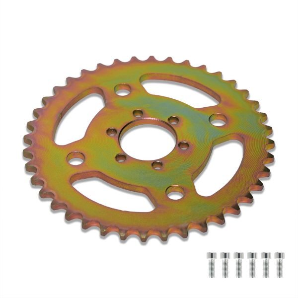 40T High Speed Rear Chain 6 Hole Sprocket # 40 41 420 for Coleman CT100U CC100X Mega Moto MMB80 105 Baja Doodle Bug DB30 Motovox MBX10 Mini Bike