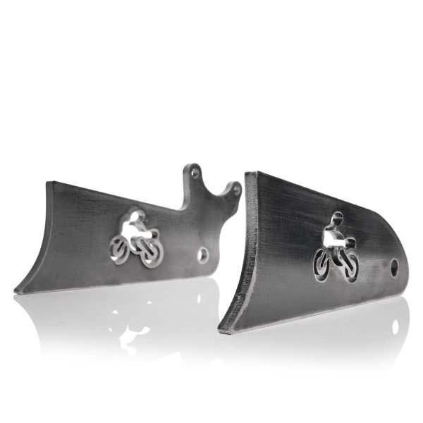 8'' Mini bike Stretch Extension Tabs for Coleman CT100U, Baja DB30 (Blitz, Dirt Bug, Racer) 97cc Mini Bike (Doodle Bug/CT100U, 8 inch)