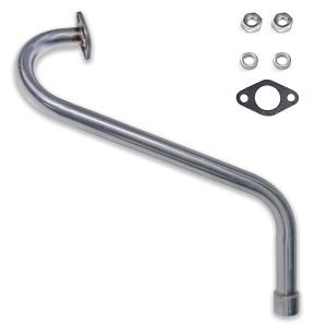 Right Long Pipe For Coleman B200R RT200 RB200 B200 B200RSV Mini Bike, For Monster mega moto MM212 212 MAX Mini Bike