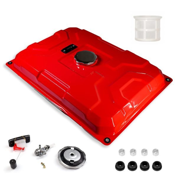 7 Gallon Metal Generator Gas Fuel Tank Replacement For Predator 6500W, Champion, Generac, Briggs & Stratton, Honda GX390 Generator