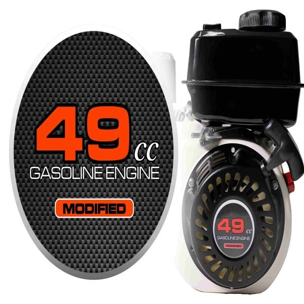 Pull Starter Sticker 49cc Modified for Predator 212 Engine, Decals Coleman BT200X CT200U 200cc Mini Bike Performance Parts, Dirt bike KT196 Go Kart Honda 196cc, Monster Mega Moto (Pack of 4)