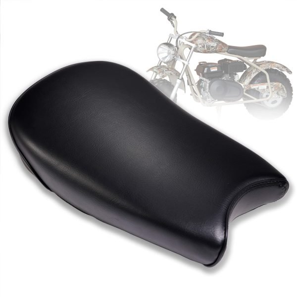 Upgraded 15'' Seat for Coleman ct200uex Mini bike 196cc, Hisun ct200u-ex 200cc Trail bike Cushion Replacement parts
