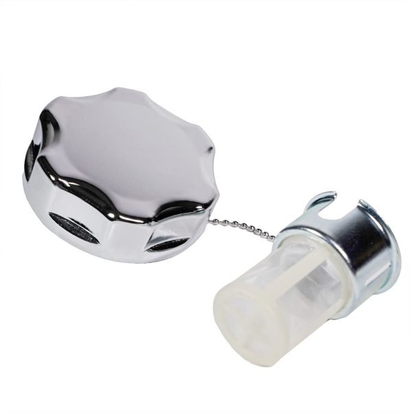 Gas Fuel Tank Cap w/Chain & Filter For OEM Honda GX390 GX270 GX160 Engine 17620-Z4H-030, Genuine Gas Lid For Generac Pressure Washer 17620-Z4H-900