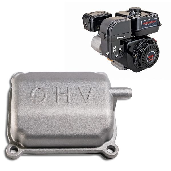 OEM Valve Cover w/Gasket for Predator 212 6.5HP Hemi Engine, For Harbor Freight Loncin Motor 210FA 212cc Engine, Mini bike Go kart Valve cover - Image 2