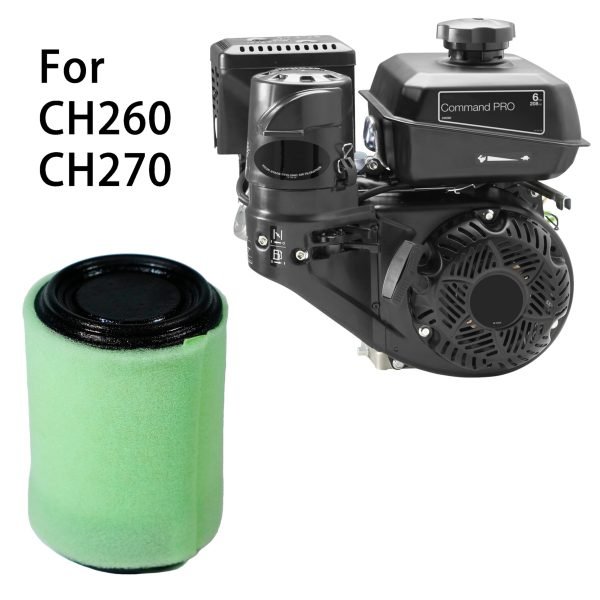 2 Air filter Replacement Cleaner for Kohler Command Pro CH260 6hp 208cc, CH270 7hp 208cc 17 083 07, 17 083 04-S,1708304-S,1708304S,17 083 07-S,1708307S,17 083 23-S Engine (CH260/CH270) - Image 2