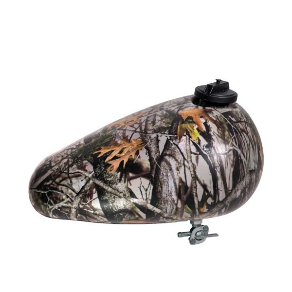 Real Gas Fuel Tank for Coleman CT200UEX Axis M200 Hisun HS200-3 Fake Tank Replacement 196cc Mini bike (Camouflage) - Image 2