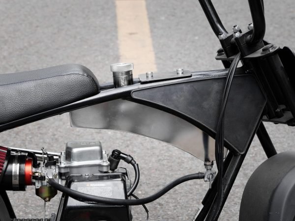 Stainless Steel Mini Bike Gas Fuel Tank for Montser Mega moto MMB80 105cc, for Coleman RB100 Realtree RT100, for Oryxearth Mini Dirt Bike - Image 2