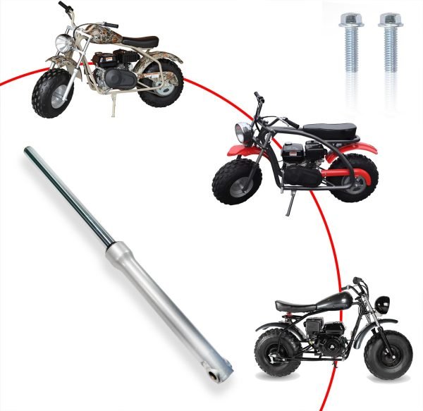 Shock Absorber Front fork Suspension for Coleman CT200U BT200X CT200UEX 196cc Hisun 200-3 200-7, Axis M200 Mini bike (Silver, 632mm) - Image 2