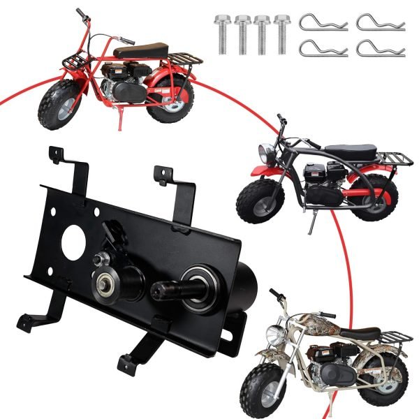 Mini bike Jackshaft Assembly Kit w/Chain Tensioner for Coleman CT200U BT200X CT200U-EX BT200X-G BT200X-O CT200U-EXR, Axis M200196cc Hisun 200cc Mini Bike - Image 2
