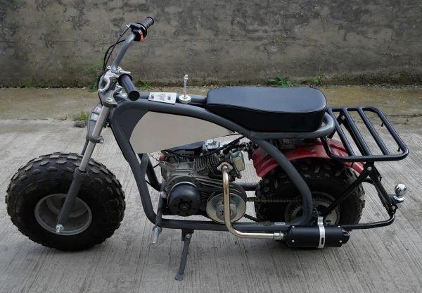 Stainless Steel Gas Fuel Tank for Coleman BT200X 196cc Hisun HS200-7 Mini bike parts - Image 2