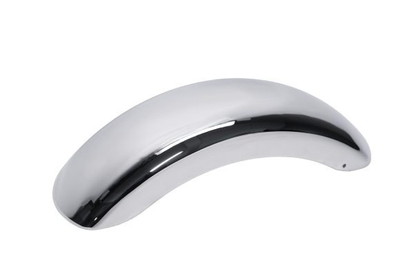 2 Universal Mini bike Chrome Fender for Monster Mega Moto MMB80 Baja DB30, Coleman CT100U CC100X RB100 105cc; Mudguard for FPR GMB100 Motovox MBX10, Mototec Mini Bike parts - Image 2