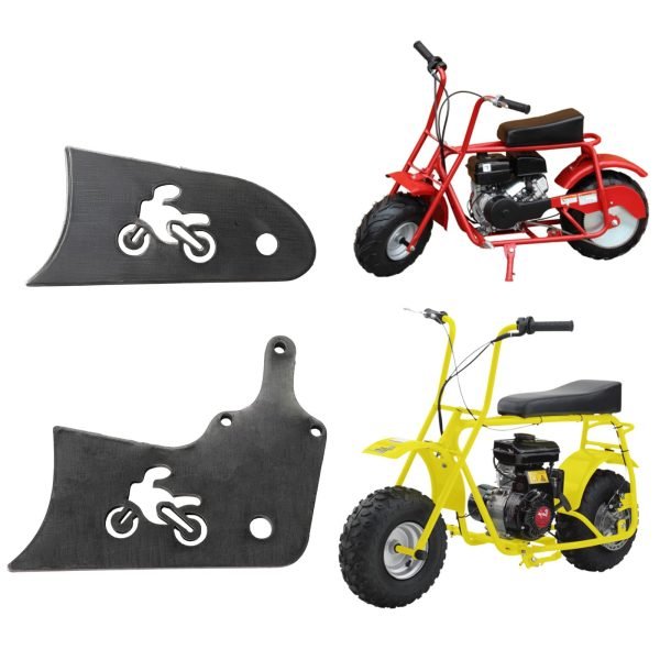 6'' Mini bike Stretch Extension Tabs for Coleman CT100U, Baja DB30 (Blitz, Dirt Bug, Racer) 97cc Mini Bike (Doodle Bug/CT100U D, 6 inch) - Image 2