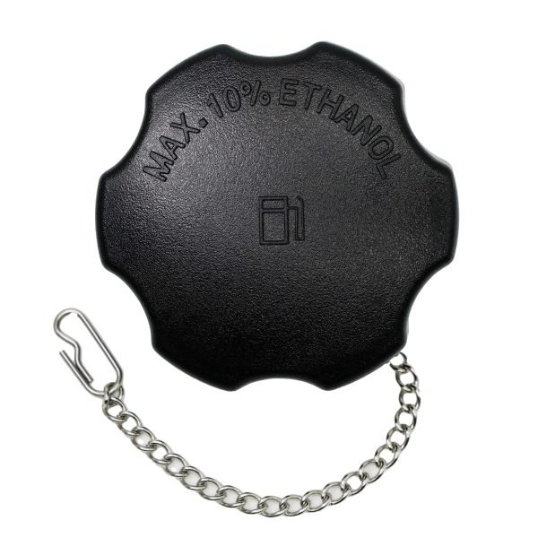 Threaded Vented Gas cap w/chain for MTD snow blower, Predator 212 Engine, Coleman SK100 Go kart, Screw on Gas Cap for Honda GX200 GX390, Massimo Small engine fuel tank cap - Image 2