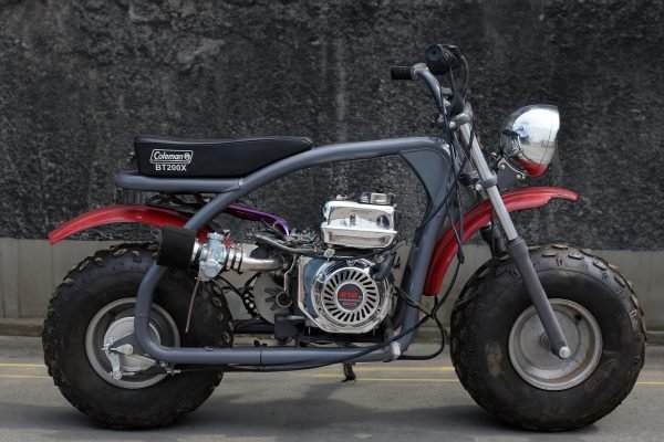 Pull Start Recoil Starter Assembly for Predator 212 Coleman B200R CT200U 200cc Mini Bike, KT196 Go Kart Pull Cord Start Honda 6.5HP GX160 196 Hisun Engine,Obsidian Black, Upgraded Handle - Image 2