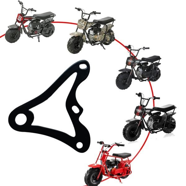 Mini Bike Hydraulic Brake Caliper Bracket kit for Monster Mega Moto MMB80 80cc FRP GMB100 98cc, For Coleman B100 RB100 RT100 Mini Bike - Image 2