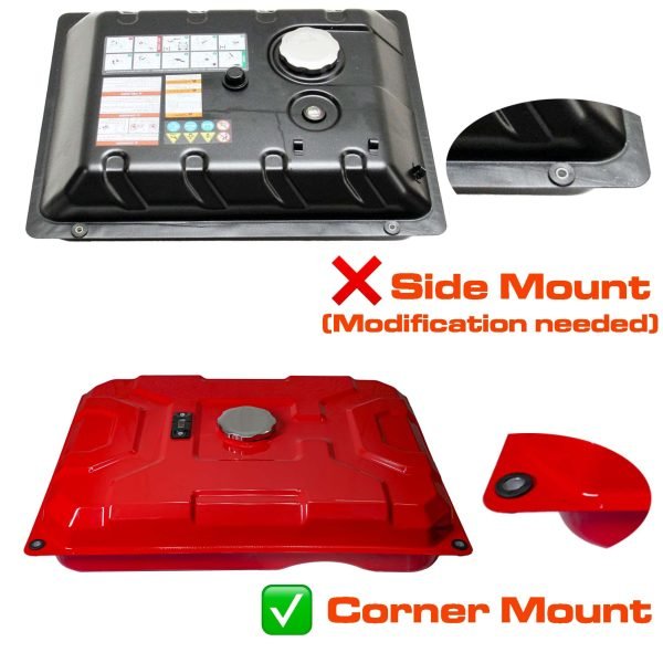 7 Gallon Metal Generator Gas Fuel Tank Replacement For Predator 6500W, Champion, Generac, Briggs & Stratton, Honda GX390 Generator - Image 2