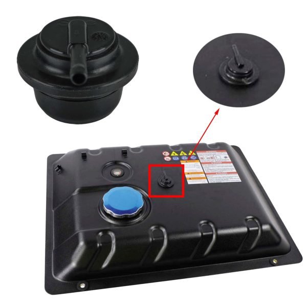OEM Gas Fuel Tank Vent Valve w/Grommet for Generac GP5500 GP6500,Roll Over Valve for RS8000E 5000W 8000W Generator, 0J7921 - Image 2