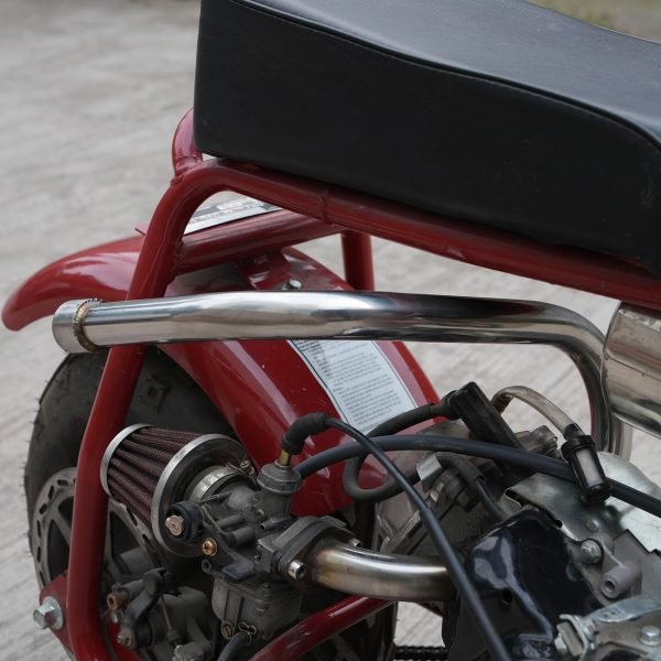 Right long pipe for Coleman CT100U CC100X 98cc, For FRP GMB100 Mini Bike, for Predator 79cc 3HP Engine, Massimo MB100 79cc Mini Bike, 154F 3.0 hp Engine Parts - Image 3