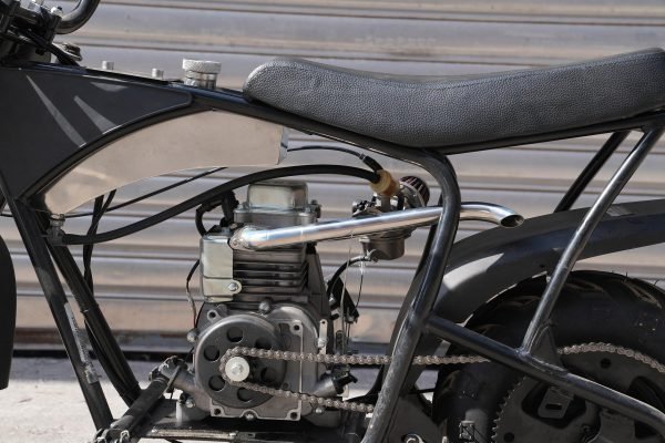 Header Pipe for Lifan 79cc/105cc Engine for Coleman B100 RB100, Mega Moto MMB80 MMB105, Phatmoto Gas Bike, Motovox MBX10 Orxyearth Dirt Kids Mini Bike MMK80 Go Kart (Silver) - Image 3