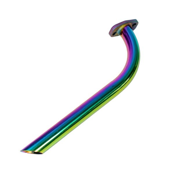 Header Exhuast Pipe Kit for Lifan 79cc Monster Mega Moto MM80 MMB105, Coleman RB100 105cc, Motovox MBX10 Orxyearth Dirt Kids Mini Bike Engine MMK80 Go Kart (Colorful) - Image 3