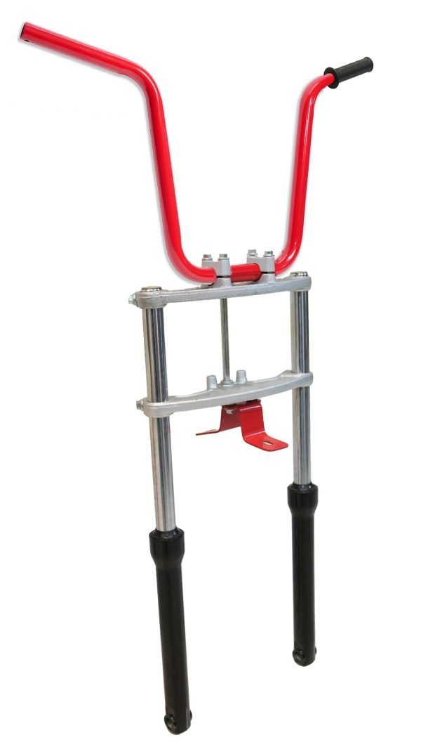 Raised Handlebar & kickstand FRONT FORK SUSPENSION KIT FOR Coleman CT200U BT200X CT200UEX 196cc Hisun 200-3 200-7, Axis M200 Mini bike (MIX) - Image 3