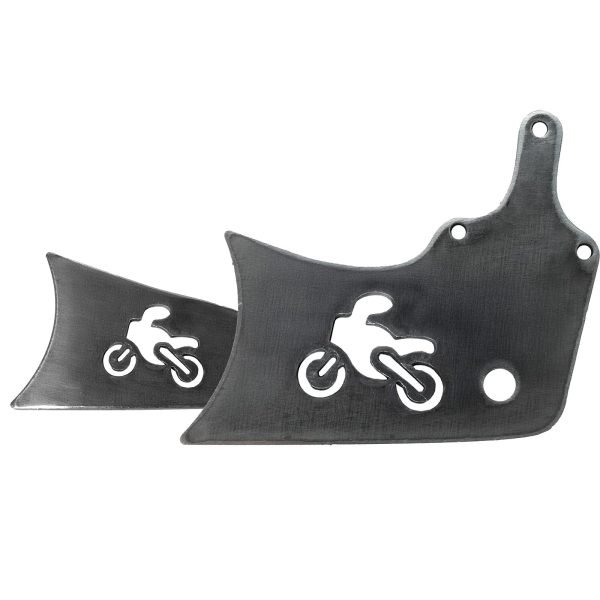 6'' Mini bike Stretch Extension Tabs for FRP GMB100 Motovox MBX10, Monster Mega moto MM80 MMB80, Realtree RT100, Colmena RB100 (Motovox/MM80 D, 6 inch) - Image 3