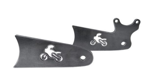 8'' Mini bike Stretch Extension Tabs for FRP GMB100 Motovox MBX10, Monster Mega moto MM80 MMB80, Realtree RT100, Colmena RB100 (Motovox/MM80, 8 inch) - Image 3