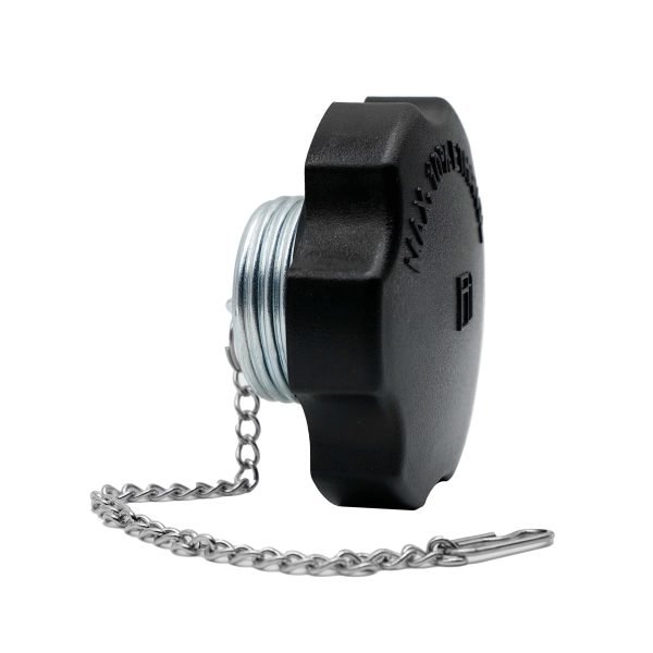 Threaded Vented Gas cap w/chain for MTD snow blower, Predator 212 Engine, Coleman SK100 Go kart, Screw on Gas Cap for Honda GX200 GX390, Massimo Small engine fuel tank cap - Image 3