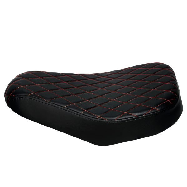 Red Diamond Stitch Retro Mini bike Seat for Coleman B200R B200C B200V RB200 Realtree RT200 MEGA moto B212 MAX Cushion Replacement parts - Image 3