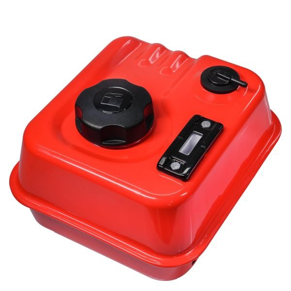Fuel Gauge Gas Fuel Tank w/ Roll Over Valve for Predator 212 6.5HP 60363 Hemi Engine, For Coleman B200 B200R CT200U BT200X CT200UEX Mini Bike (Red) - Image 3