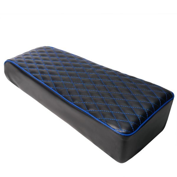 Upgraded 19'' Seat for Coleman ct200u, Baja DB30 (Blitz, Dirt Bug, Racer) ct200 200cc 196cc Motor 6.5HP Mini bike Trail Powersports Parts (Blue Diamond Stitch) - Image 3