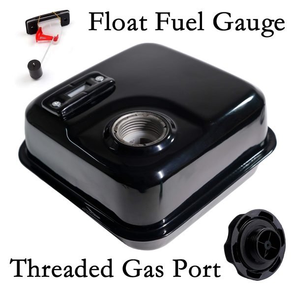 Side Port Gas Fuel Tank W/ Gauge for Non Hemi Predator 212 6.5HP 212CC Engine 60363 69730 69727, Baja Massimo MB200 Mini bike, R210III Chipper Shredder 62323 Water Pump 56160 56162 - Image 3
