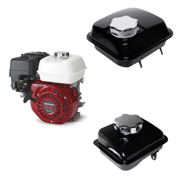 Gas Fuel Tank Cap w/Chain & Filter For OEM Honda GX390 GX270 GX160 Engine 17620-Z4H-030, Genuine Gas Lid For Generac Pressure Washer 17620-Z4H-900 - Image 3