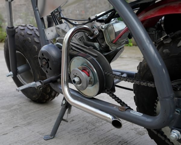 Left Long Pipe for For Coleman CT200U BT200X KT196,For Predartor 212 Engine Baja MB165 MB200 Doodlebug Mini Bike, Axis M200, Mini Bikes 212CC, Hisun 196cc Engine - Image 4