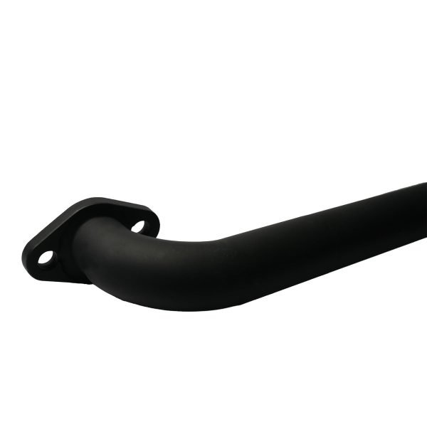 Header Pipe for Lifan 79cc/105cc Engine for Coleman B100 RB100, Mega Moto MMB80 MMB105, Phatmoto Gas Bike, Motovox MBX10 Orxyearth Dirt Kids Mini Bike MMK80 Go Kart (Black) - Image 4