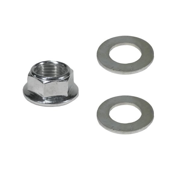 Rear Axle & Lock Nut w/Spacer Assembly for Coleman CT200U CT200UEX BT200X, Axis M200 196cc Off-Road Mini Bike (320mm) - Image 4