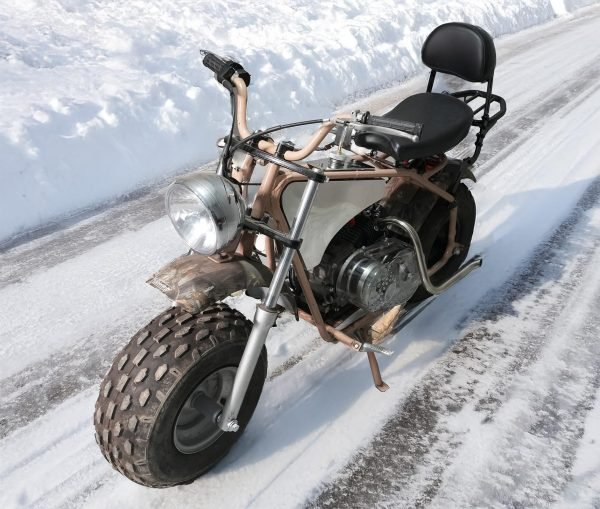 Stainless Steel Mini Bike Gas Fuel Tank for Coleman CT200UEX CT200U EX AXIS M200 196cc Hisun HS200-3 Mini bike parts - Image 4