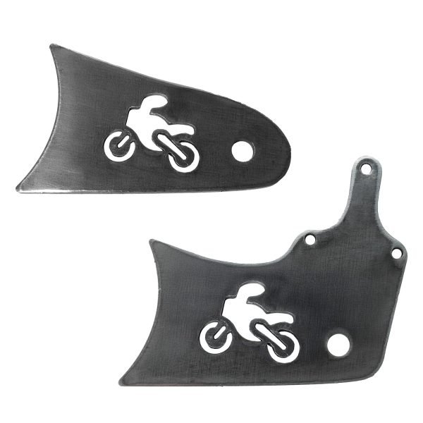 6'' Mini bike Stretch Extension Tabs for FRP GMB100 Motovox MBX10, Monster Mega moto MM80 MMB80, Realtree RT100, Colmena RB100 (Motovox/MM80 D, 6 inch) - Image 4