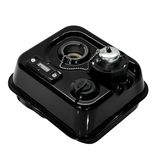 Fuel Gauge Gas Fuel Tank w/ Roll Over Valve for Predator 212 6.5HP 60363 Hemi Engine, For Coleman B200 B200R CT200U BT200X CT200UEX Mini Bike (Black) - Image 4