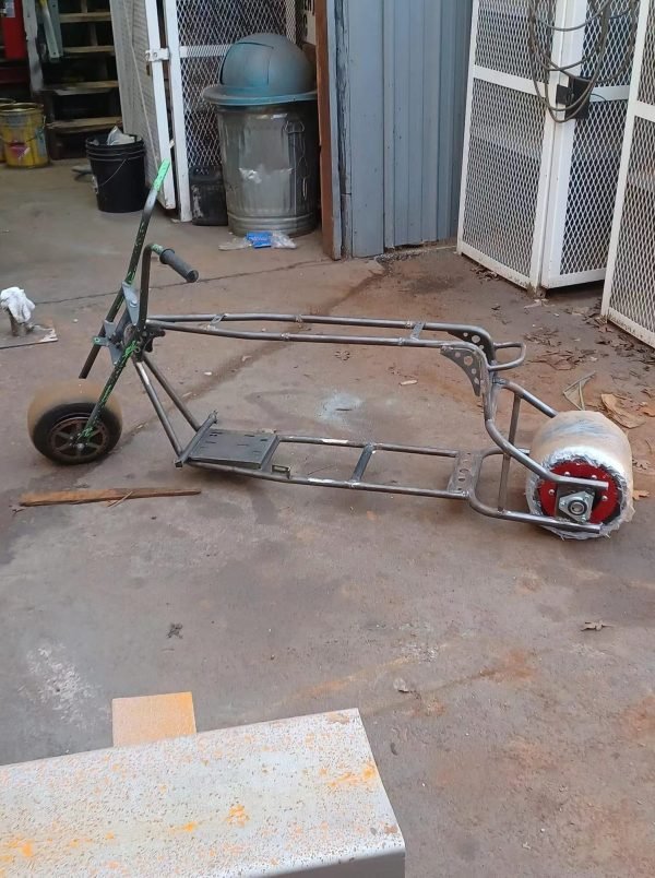 Mini bike 7/8 Frame Extension Kit For Azusa Baja Doodle Bug DB30 (Blitz, Dirt Bug, Racer) 97cc, Upgraded Frame Stretch Kit for Coleman Ct100U Mini bike Parts, 12 Inch (Set of 4) - Image 4