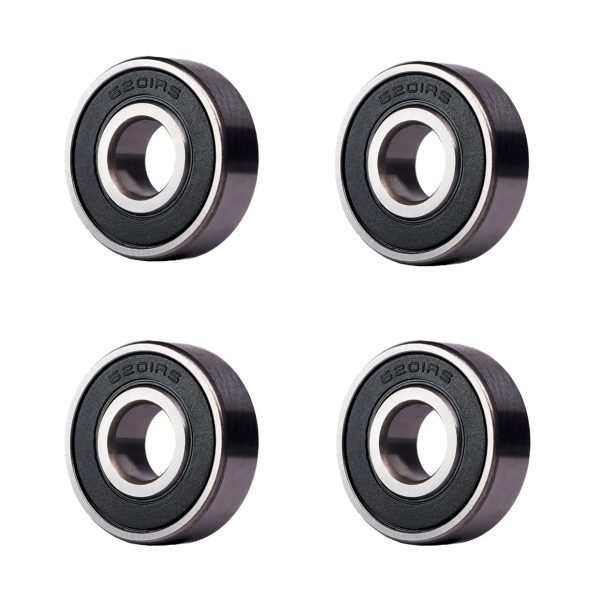 4 6201RS Racing Wheel Bearing w/Grease for FPR GMB100, Mega Monster Moto MMB80 Baja DB30,Coleman CT100U RB100, Motovox MBX10 Front & Rear Wheels Bearings - Image 5